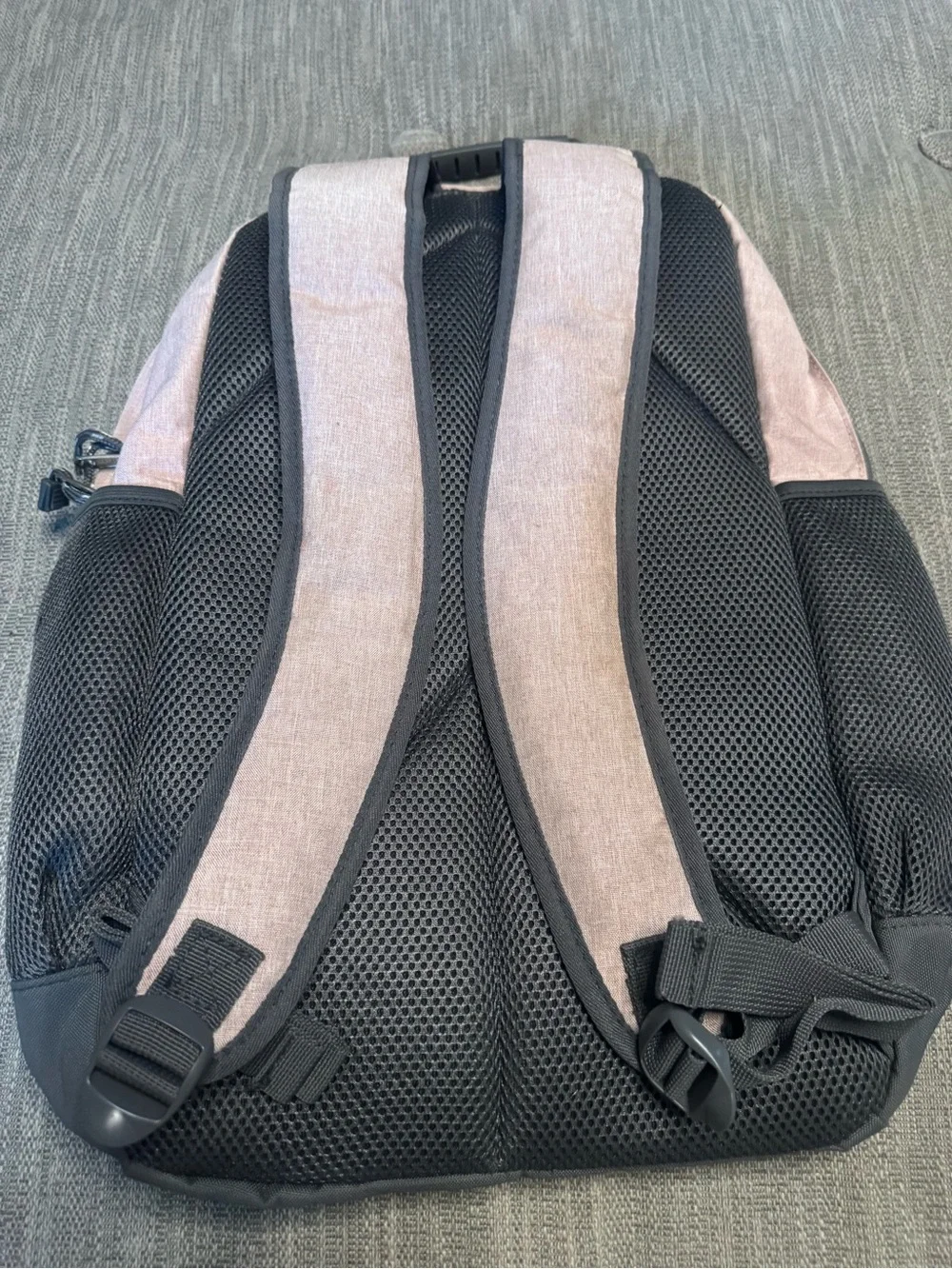 Eastsport Women's Lavender Gray Backpack with Black Accents